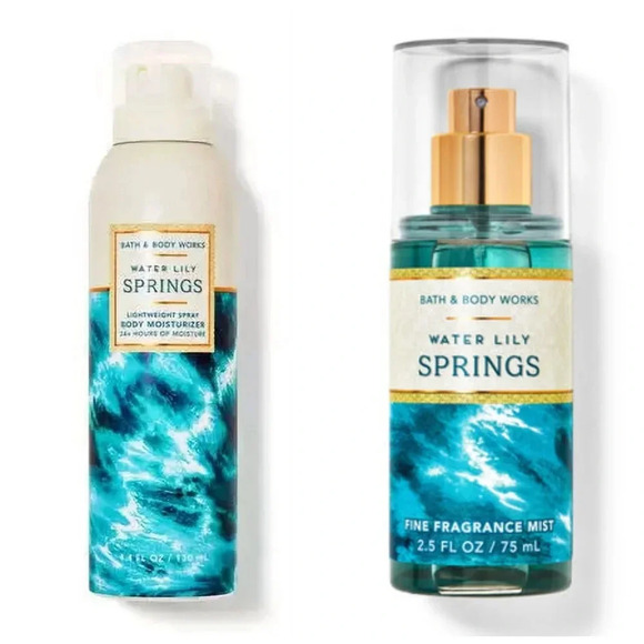 Bath & Body Works Other - New bath & body works water lily springs body spray lightweight moisturizer